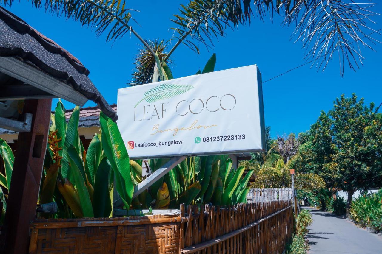 Leaf Coco Bungalow Νησιά Γκίλι Εξωτερικό φωτογραφία